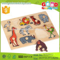 CE Standard Handmade New Toy Wooden Animal Puzzle